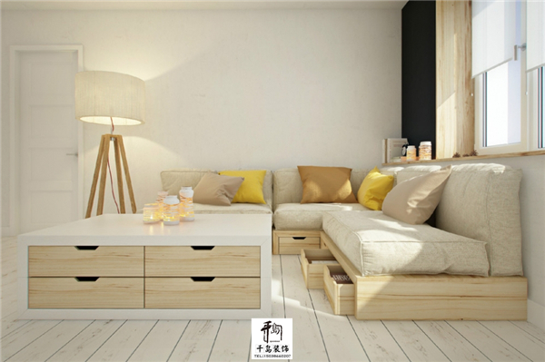 百變沙發(fā)助陣，客廳完美收納