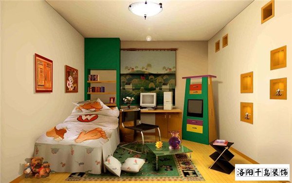 兒童房裝修細(xì)節(jié)——兒童地墊，保衛(wèi)孩子爬行