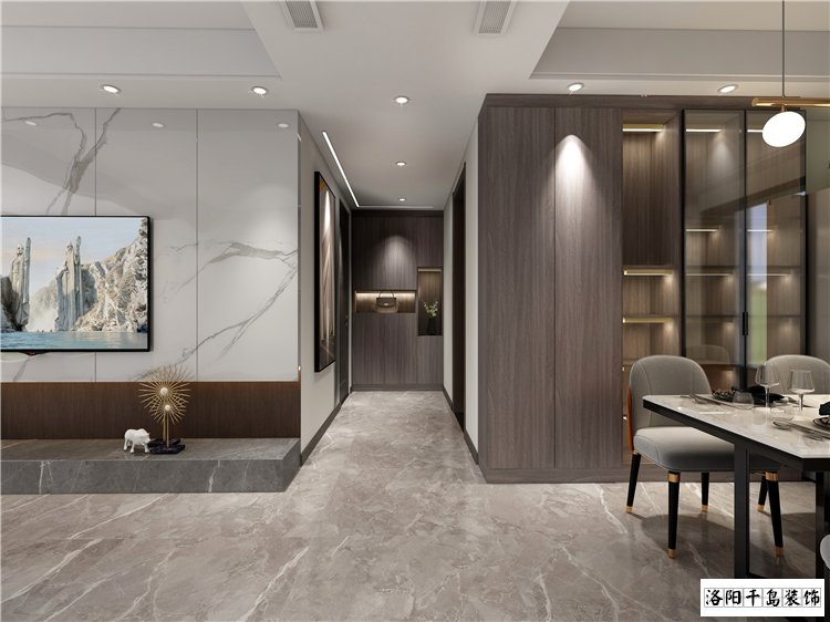 洛陽『吉利碧桂園』136㎡現(xiàn)代簡(jiǎn)約風(fēng)裝修案例