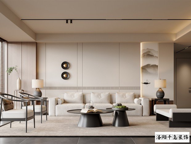 洛陽格潤(rùn)小鎮(zhèn)現(xiàn)代風(fēng)裝修案例