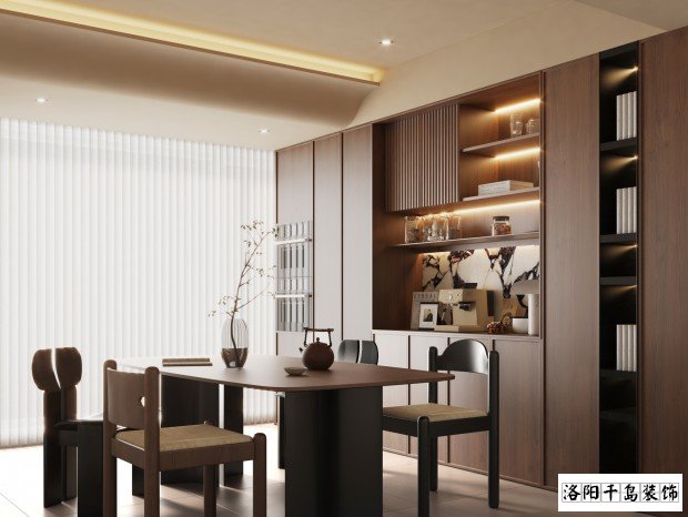 洛陽(yáng)140平餐廳裝修案例